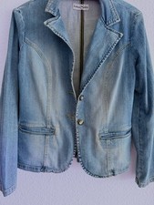 Laura Scott schicke Jeansjacke Damen Gr.38 Blau