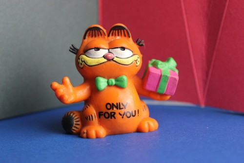 Garfield mit geschenk figuren - mit,