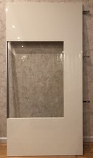 43782 now! time Holztür 8R mit Klarglasausschnitt rechts