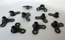 10 Stk. Anniet- Muttern; Annietmuttern; Nietmutter M4 Stahl; Graphit beschichtet