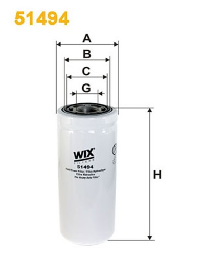 Wix filters hydraulikfilter - wix,