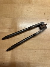 Alter antiker Metall Nussknacker Gründerzeit um 1900 - 14cm / 27,5 cm