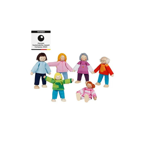Biegepuppen moderne familie - biegepuppen,