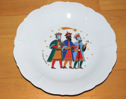 Weihnachtsteller heilige drei - ,