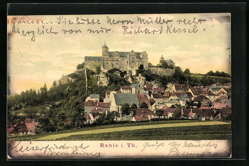 Ansichtskarte ranis thür - ranis,