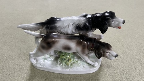 Antike porzellanfigur zwei - antike,