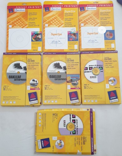 Zweckform dvd etiketten - zweckform, cd/dvd-etiketten