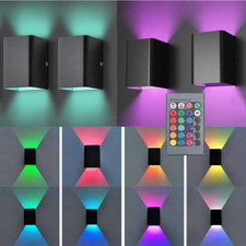 1~4 RGB Wandlampe Cube Würfel