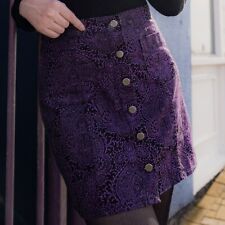 60er 70er PAISLEY JEANS MINI