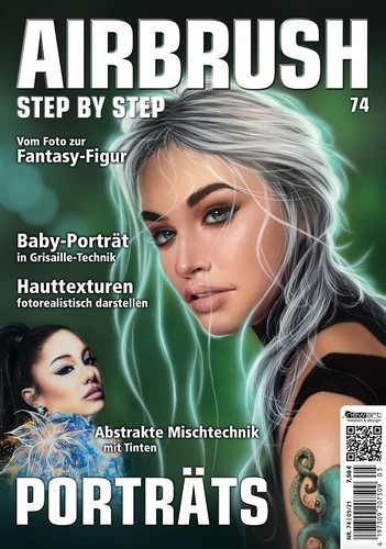 Airbrush anleitung porträts - airbrush,