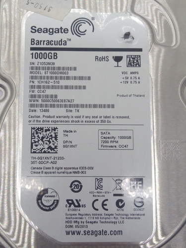 Seagate st1000dm003 hdd sata - seagate,