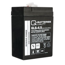 Q-Batteries 6LS-4.5 6V 4,5Ah