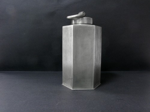 Zinn art deco - art, flasche