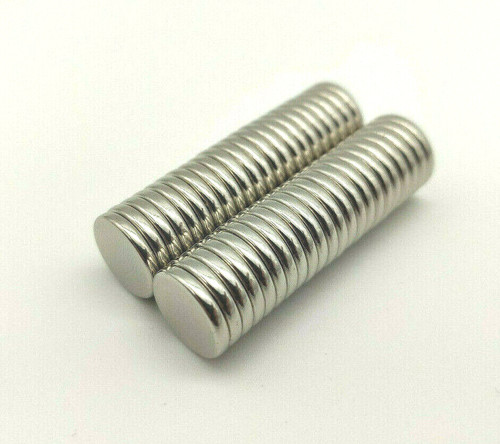 Neodym magnete 12x2mm n30 - 12x2mm,