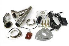 Edelstahl Klappenauspuff Komplett-Set - 2" / 50 mm, Auspuffklappe / ByPass