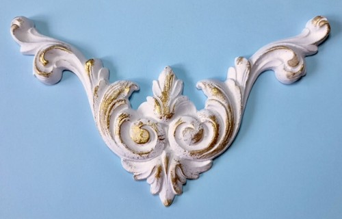 Gips stuck ornament relief - gips,