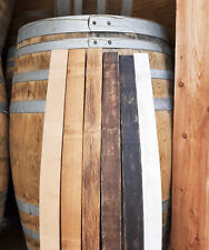 Behandelte Fassdauben aus Rotwein-Weinfass