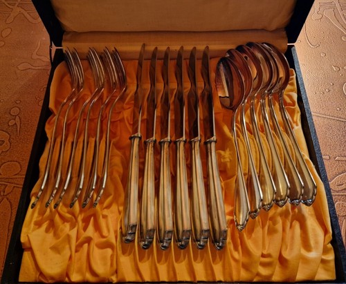 Bsf besteck punze silber 6 - besteck,