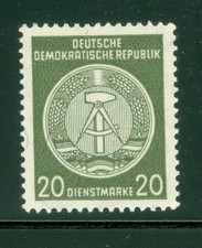 DDR , Dienstmarke , Zirkel