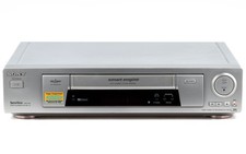 Sony SLV-SX700 6-Kopf VHS Videorecorder silber + FB / gewartet 1 Jahr Garantie 