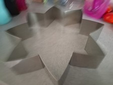 Vemmmina Blume Stern 8 Zacken Edelstahl rostfrei , Backform, backen, Torte