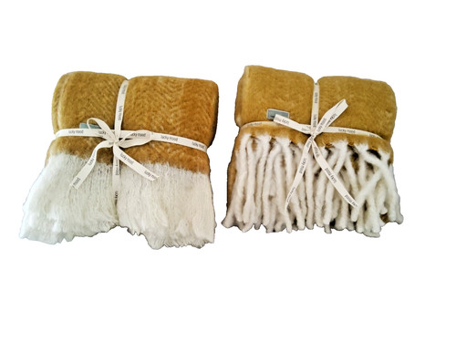Mohair wolldecke - mohair, 60%