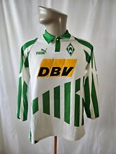 Werder Bremen 1994/1995 Trikot Heim LONG KIT Shirt Puma