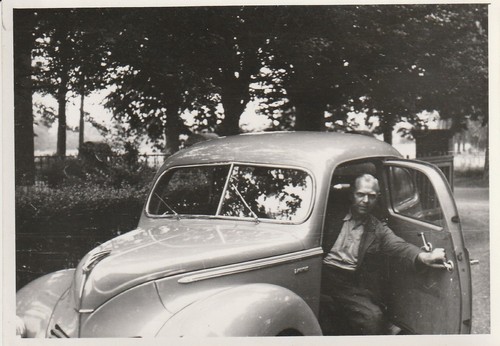 Vintage foto mann ford - in,