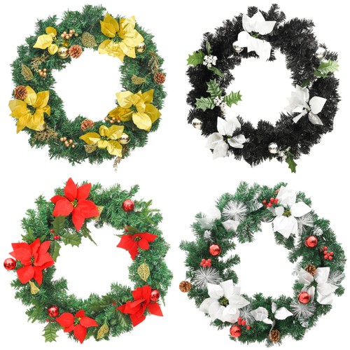 Künstlicher weihnachtskranz - künstlicher,