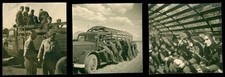 Soldaten auf lastwagen ohne - lastwagen,