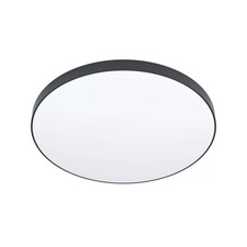 EGLO LED-Deckenlampe Zubieta-A Deckenlampe Deckenlicht Leuchte LED schwarz Ø60cm