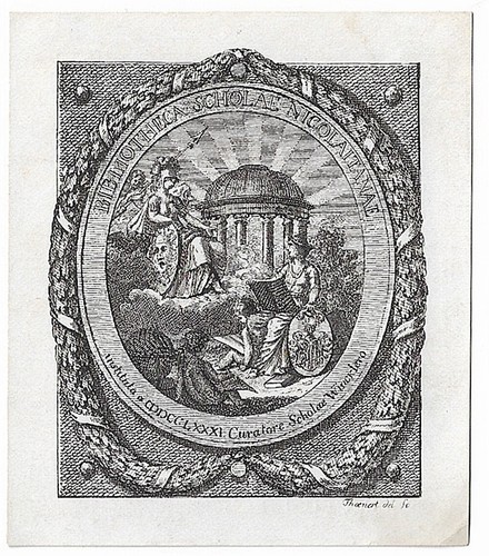 Medard thoenert exlibris für - medard, thoenert: