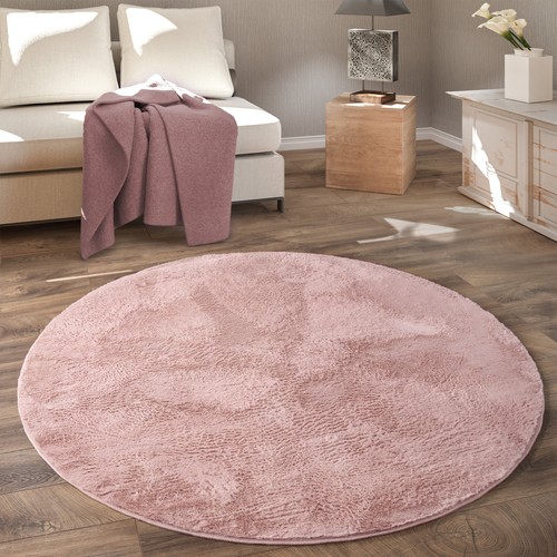 Teppich rund fellteppich - rund,