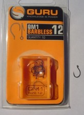 GURU QM1 HOOKS - BARBLESS EYED