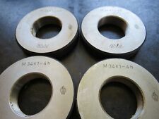 Gewinde Lehrring M 34 x 1 - 4h  GUT Feingewinde Gewindelehrring LMW #LA9-12#