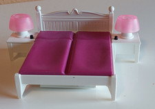 PLAYMOBIL SCHLAFZIMMER - EHEBETT MIT LED-LAMPEN !!!!!