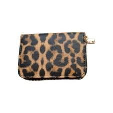 Geldbörse, Kartenfächer, Leo,  Reißverschluss,  Sehr Schön, Ansehen, NEU