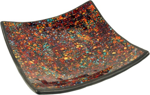 Eckige mosaikschale - eckige,