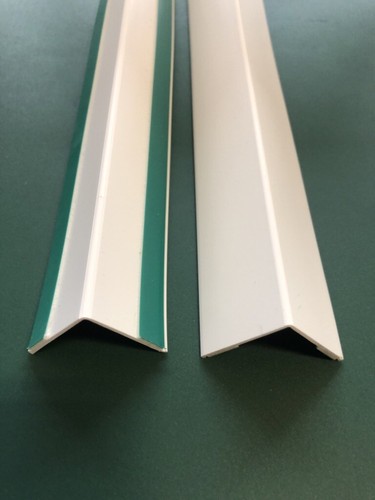 Knickwinkel hart pvc weiß - 1,