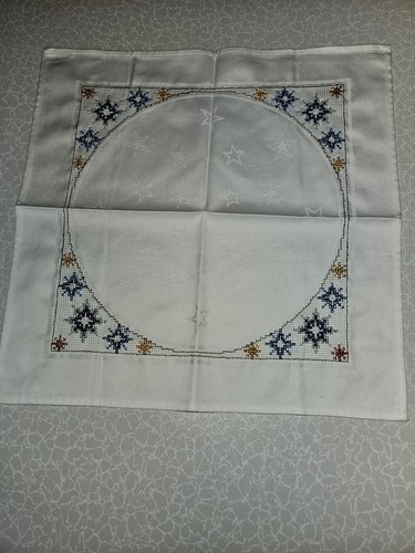 Deckchen rico 43x43cm - deckchen, damast