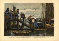 Bollwerk im Neßkanal auf