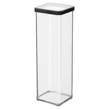ROTHO LOFT Frischhaltedose Vorratsdose Kühlschrankdose Kunststoff Schwarz 2000ml