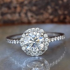 Karat halo rund diamant - rund,