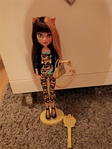 Monster high puppe - monster, cleolei