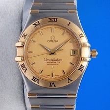 Mens Omega Constellation 18K