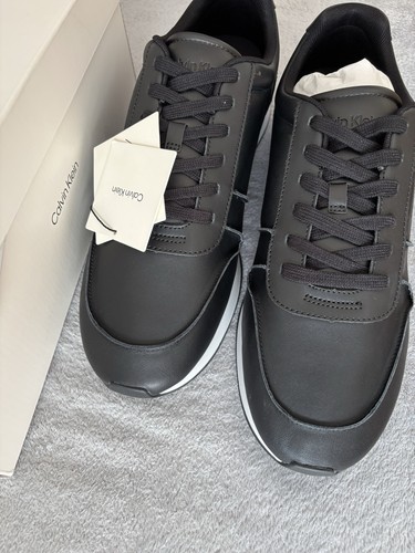 Calvin klein leder sneaker - klein,