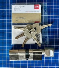 Knaufzylinder DOM RS8 50/K40mm mit Sicherungskarte