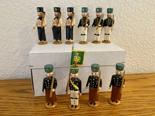 Echt Erzgebirge, Volkskunst, Holzspielzeug, Seiffen,Bergmänner