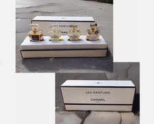 „Les Parfums Cha….“ 4 x 1,5ml Extrait limi. edle Box Rarität Sammlerflakons?