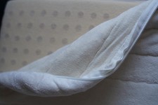 ALLNATURA * Natur-Matratze 90 200 Stiftlatex mittelfest * Allergiker-Bezug *